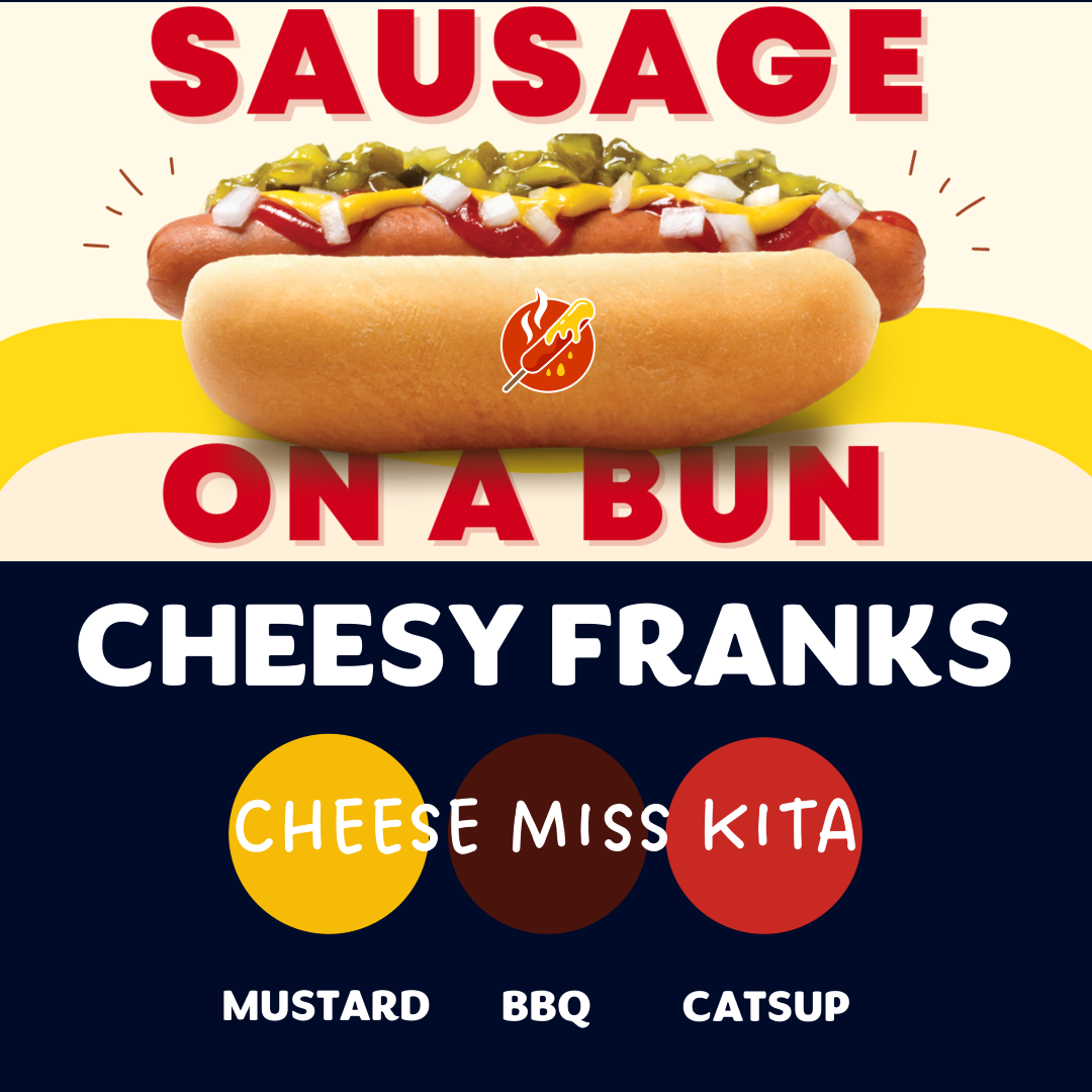 B: CHEESE MISS KITA