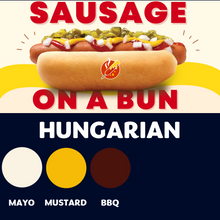 Load image into Gallery viewer, Hugdog PH: JUMBO Sausage on a Bun (HUNGARIAN)
