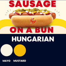 Load image into Gallery viewer, Hugdog PH: JUMBO Sausage on a Bun (HUNGARIAN)

