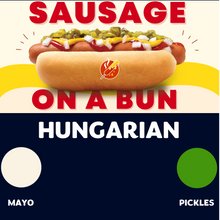 Load image into Gallery viewer, Hugdog PH: JUMBO Sausage on a Bun (HUNGARIAN)
