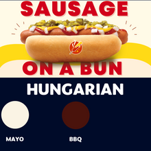 Load image into Gallery viewer, Hugdog PH: JUMBO Sausage on a Bun (HUNGARIAN)
