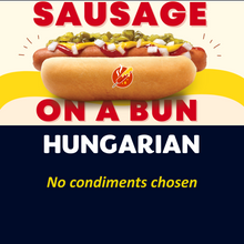 Load image into Gallery viewer, Hugdog PH: JUMBO Sausage on a Bun (HUNGARIAN)
