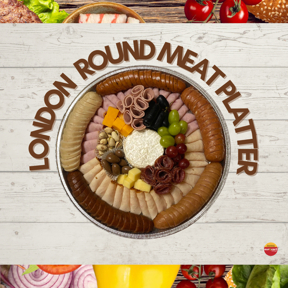 LONDON Round Meat Platter