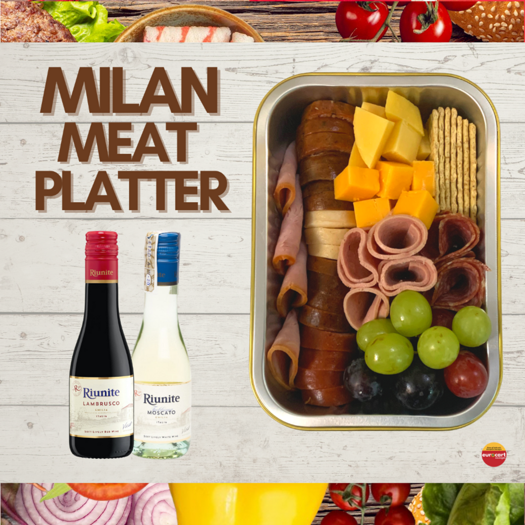MILAN Meat Platter + Wine