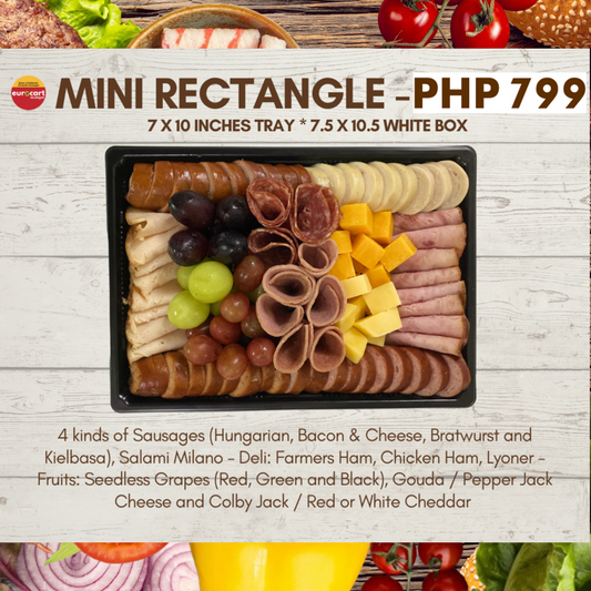 MINI Rectangle Meat Platter