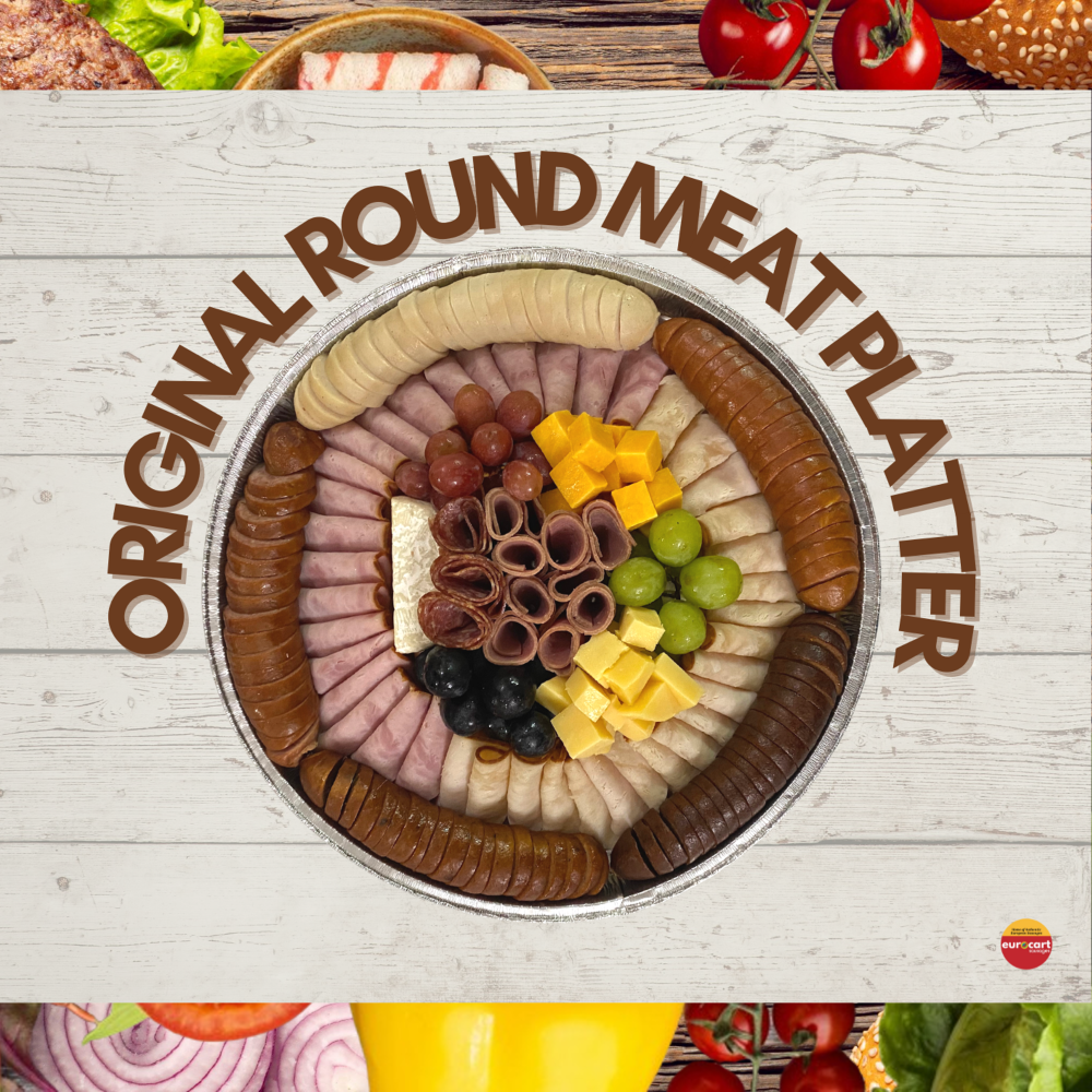 ORIGINAL Round Meat Platter