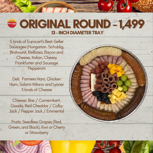 ORIGINAL Round Meat Platter