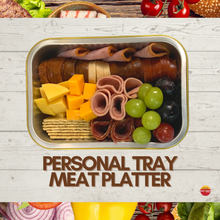 Load image into Gallery viewer, PERSONAL Tray Meat Platter
