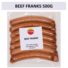 Load image into Gallery viewer, Beef Franks 500g
