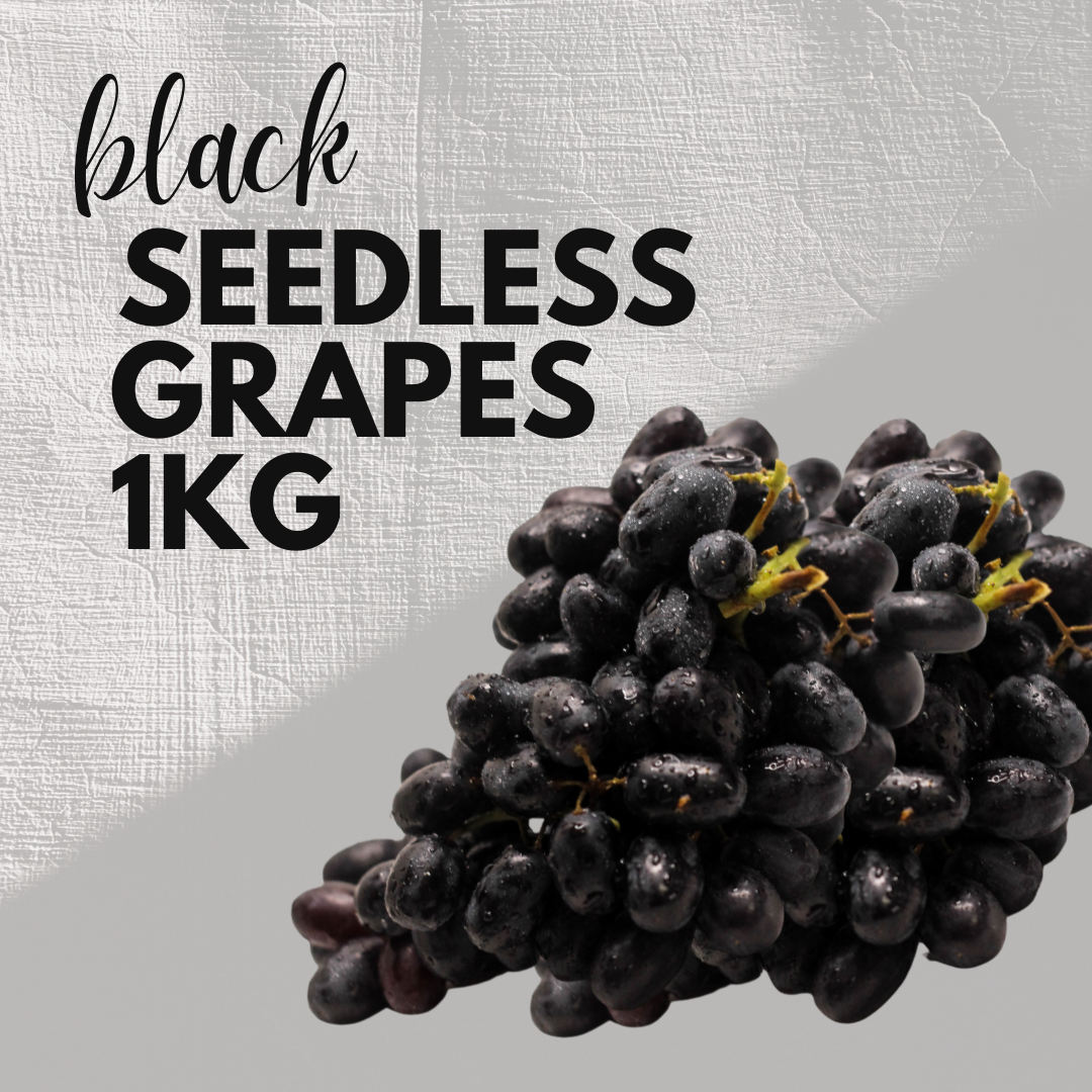 Black Seedless Grapes