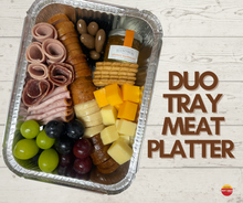 Load image into Gallery viewer, DUO Tray Meat Platter
